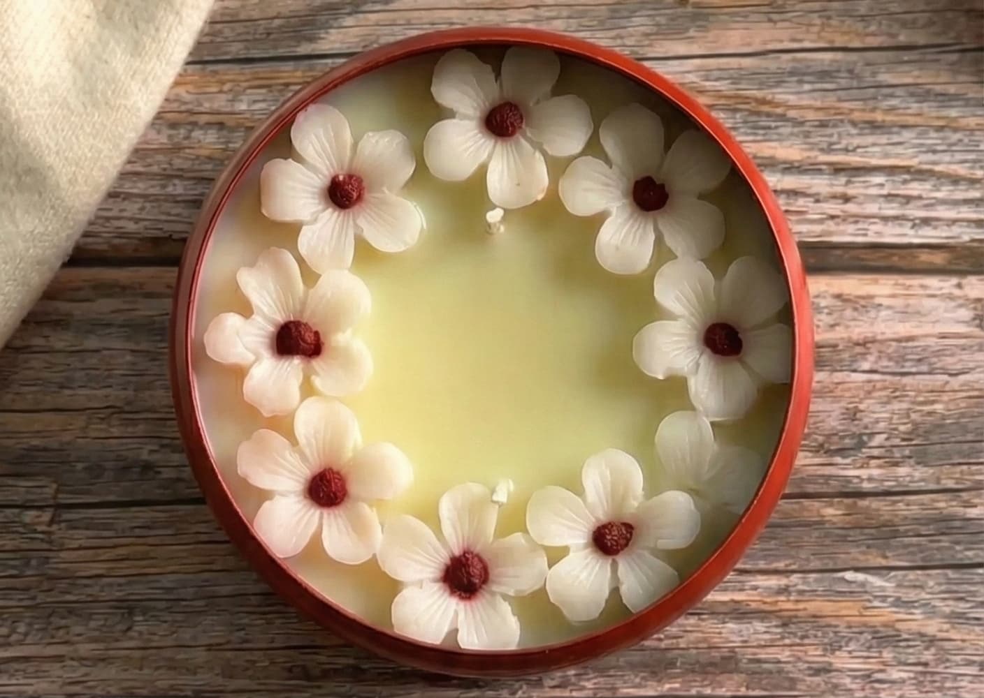 Flower Round Urli - View 1